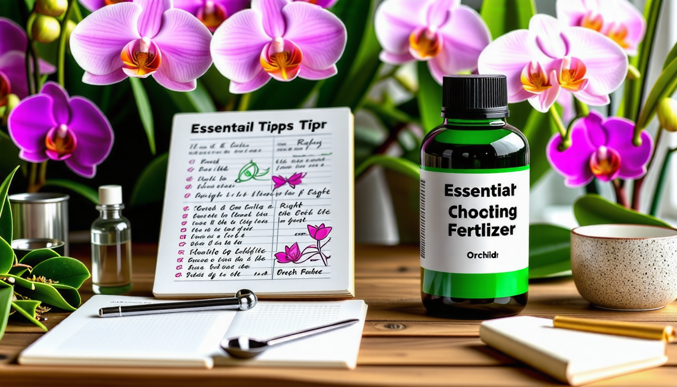 discover essential tips for selecting the perfect orchid fertilizer to promote healthy growth and vibrant blooms. make informed choices for your orchid care with our expert guidelines.