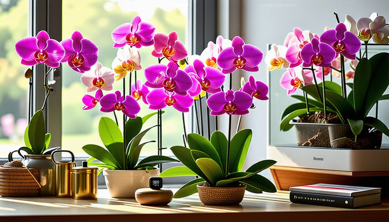 discover the essential humidity levels needed for healthy orchid growth. learn tips and best practices to create the perfect environment for your orchids to thrive.